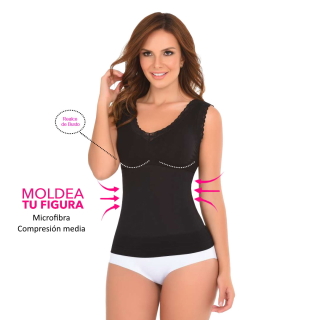 POLERA CONTROL CON REALCE BUSTO F1-647 - 1