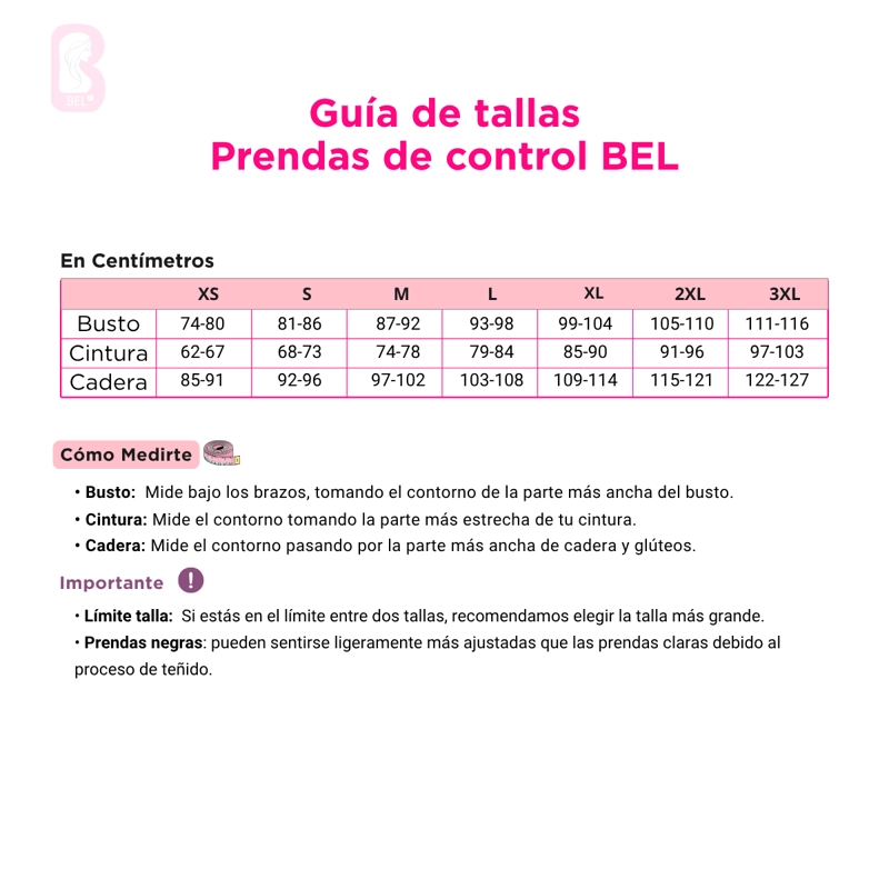 BÓXER MUJER BELLEZA EXPRESS LATINA F1-604 CINTURILLA PUSHUP - 4