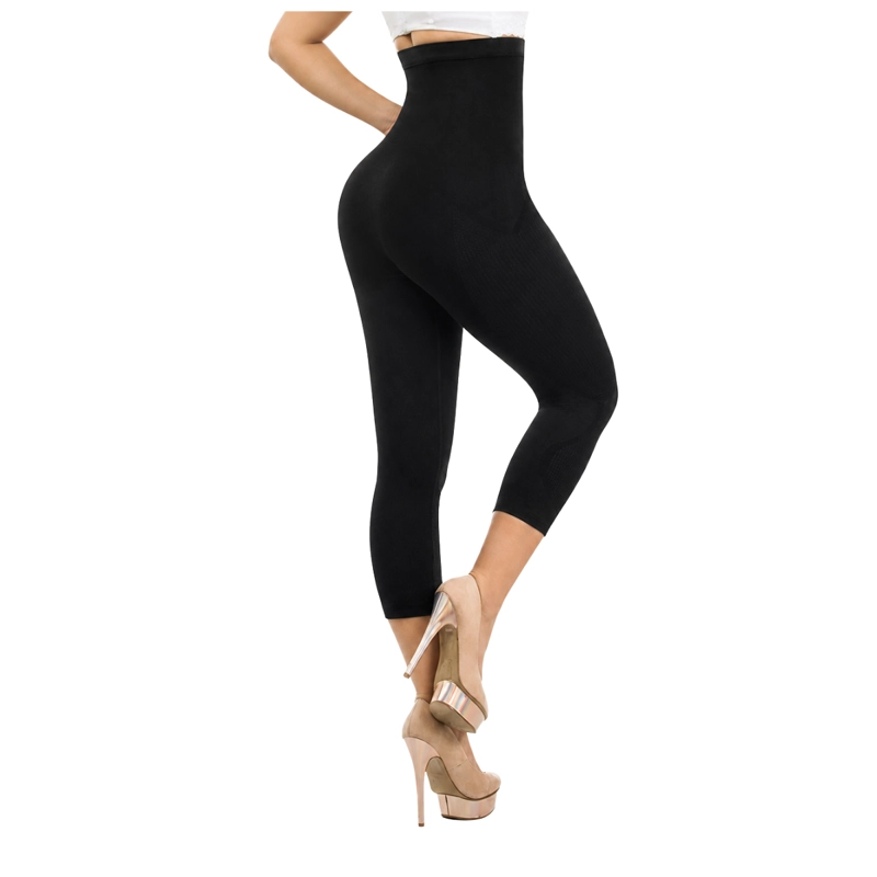CALZA FAJA DEPORTIVA CON CONTROL ABDOMEN Y SILICONA ANTIDESLIZANTE F1-612 - 1