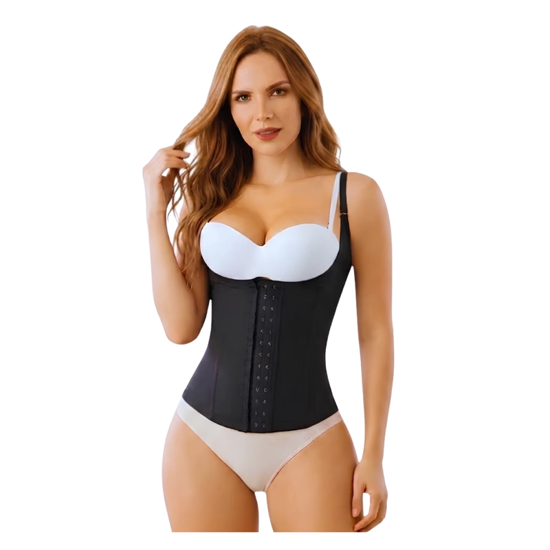 FAJA MUJER BELLEZA EXPRESS LATINA 321-F1 CHALECO COLOMBIANA EN POWERNET - 1