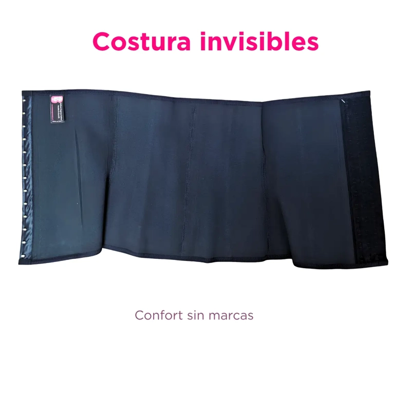 FAJA MUJER BELLEZA EXPRESS LATINA 4003-F1 WAIST TRAINER COLOMBIANA EN LÁTEX - 3