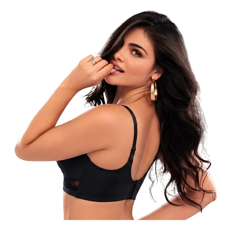 SOSTÉN MUJER BELLEZA EXPRESS LATINA 885-I1 COLOMBIANO CON DETALLES EN ENCAJE I1-885 - 2