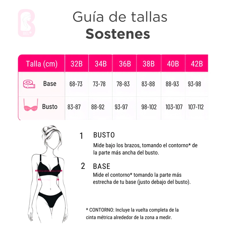 SOSTÉN MUJER BELLEZA EXPRESS LATINA 955-I1 COLOMBIANO EN BORDADO I1-955 - 3