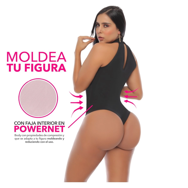 BODY REDUCTOR | CIERRE FRONTAL | FAJA POWERNET | TALLA UNICA S-L - 3