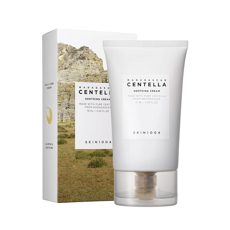 CREMA HIDRATANTE SKIN1004 72% CENTELLA ASIÁTICA MADAGASCAR CENTELLA SOOTHING CREAM - 1