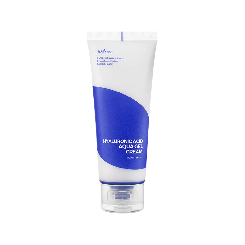 CREMA HIDRATANTE LIGERA CON ÁCIDO HIALURÓNICO ISNTREE HYALURONIC ACID AQUA GEL CREAM - 100ML - 1