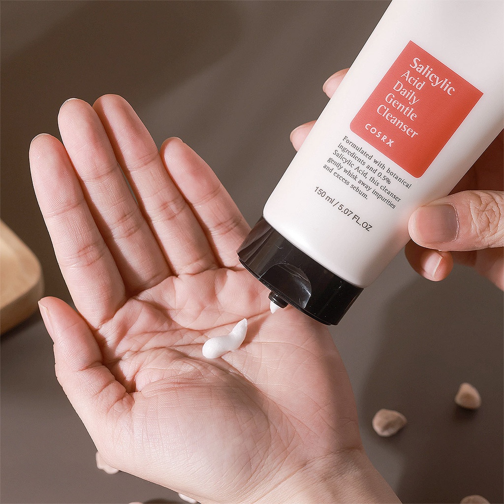 SALICYLIC ACID DAILY GENTLE CLEANSER (COSRX) - 150ML ESPUMA LIMPIADORA ANTI ACNE ACIDO SALICILICO - 2