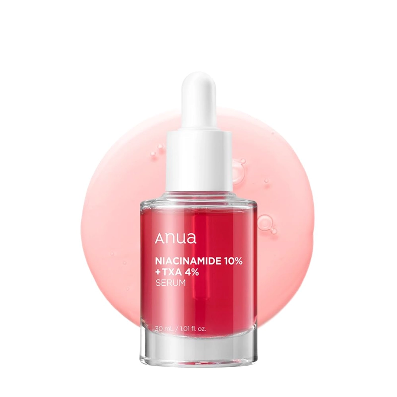 NIACINAMIDE 10%+ TXA 4% DARK SPOT CORRECTING SERUM (ANUA) - 30ML SERUM ACLARANTE 10% NIACINAMIDA 4% - 1