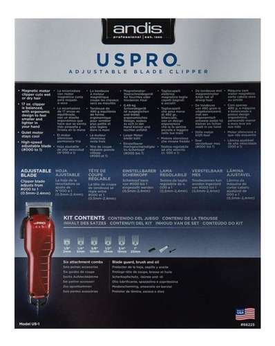 USPRO ANDIS - 5
