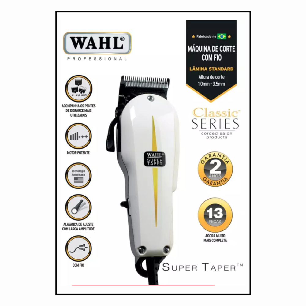 MÁQUINA CORTA PELO WAHL SUPER TAPER 8466-216 - 2