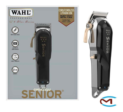 MÁQUINA CORTA PELO INALÁMBRICO WAHL CORDLESS SENIOR CLIPPER 8504-358 - 5