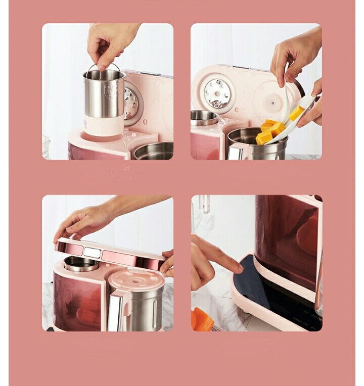 PROCESADOR DE ALIMENTOS BABY GREENIUS HG504 CAFE BABYGREENIUS - 3