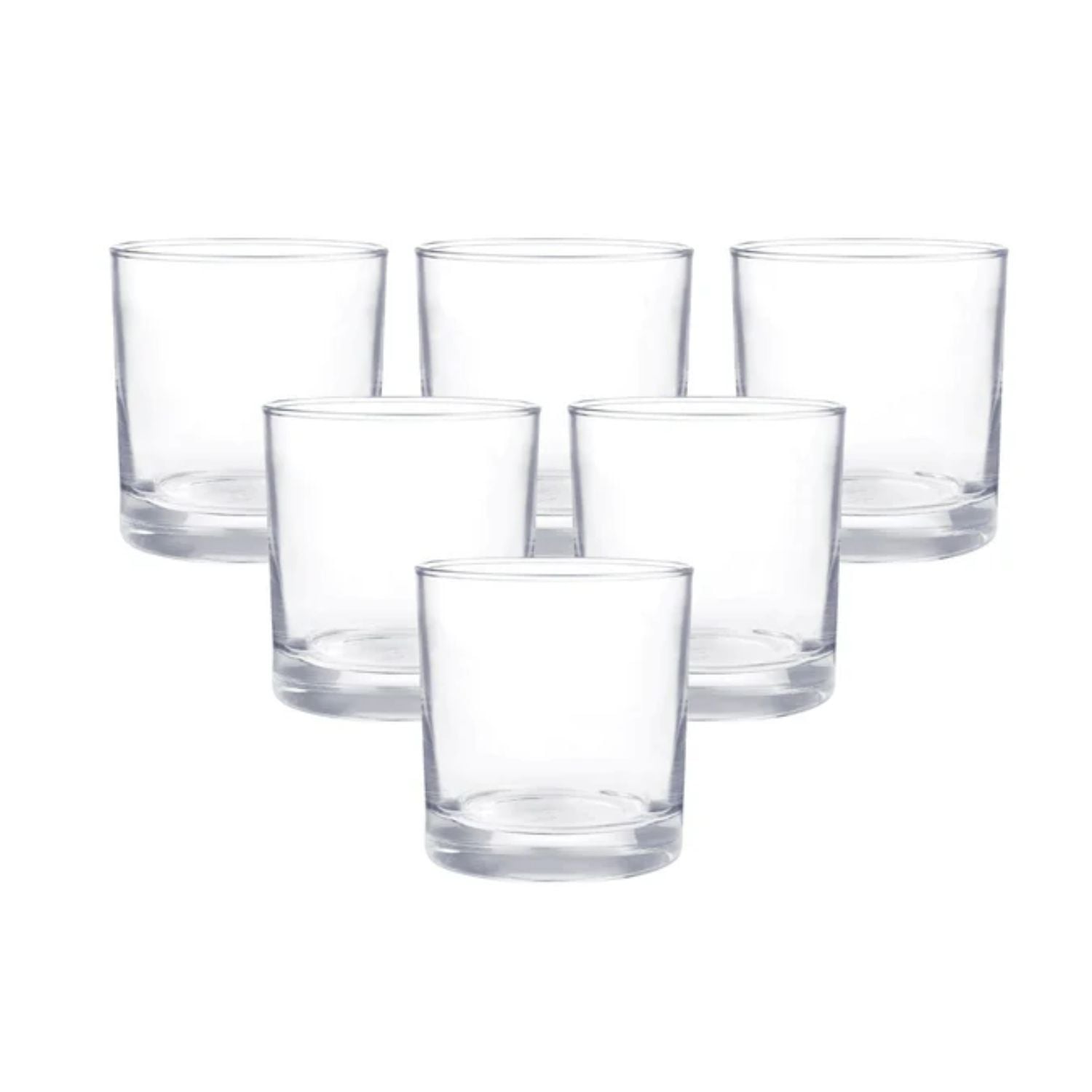 DISPLAY 6 VASOS BAJOS MODELO LEXINGTON 311ML WHISKY PISCO - 1