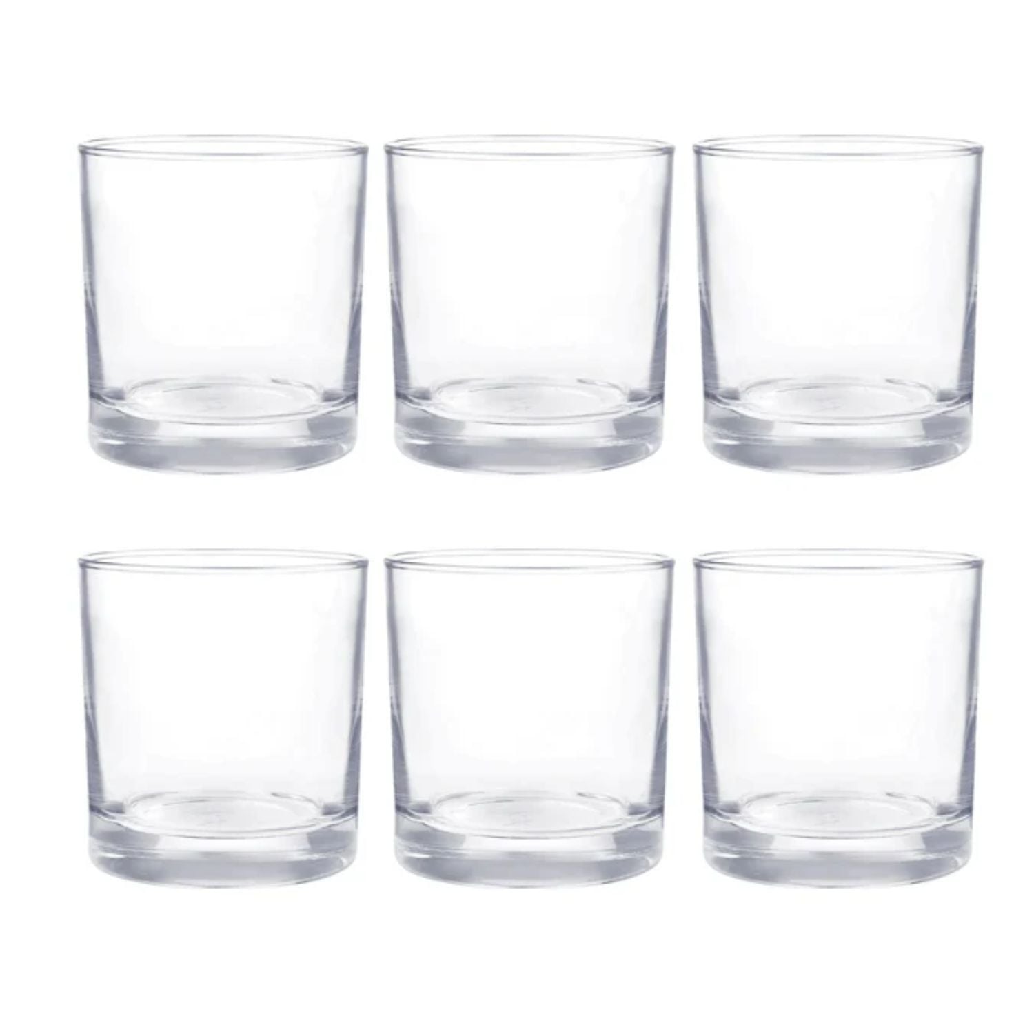 DISPLAY 6 VASOS BAJOS MODELO LEXINGTON 311ML WHISKY PISCO - 2
