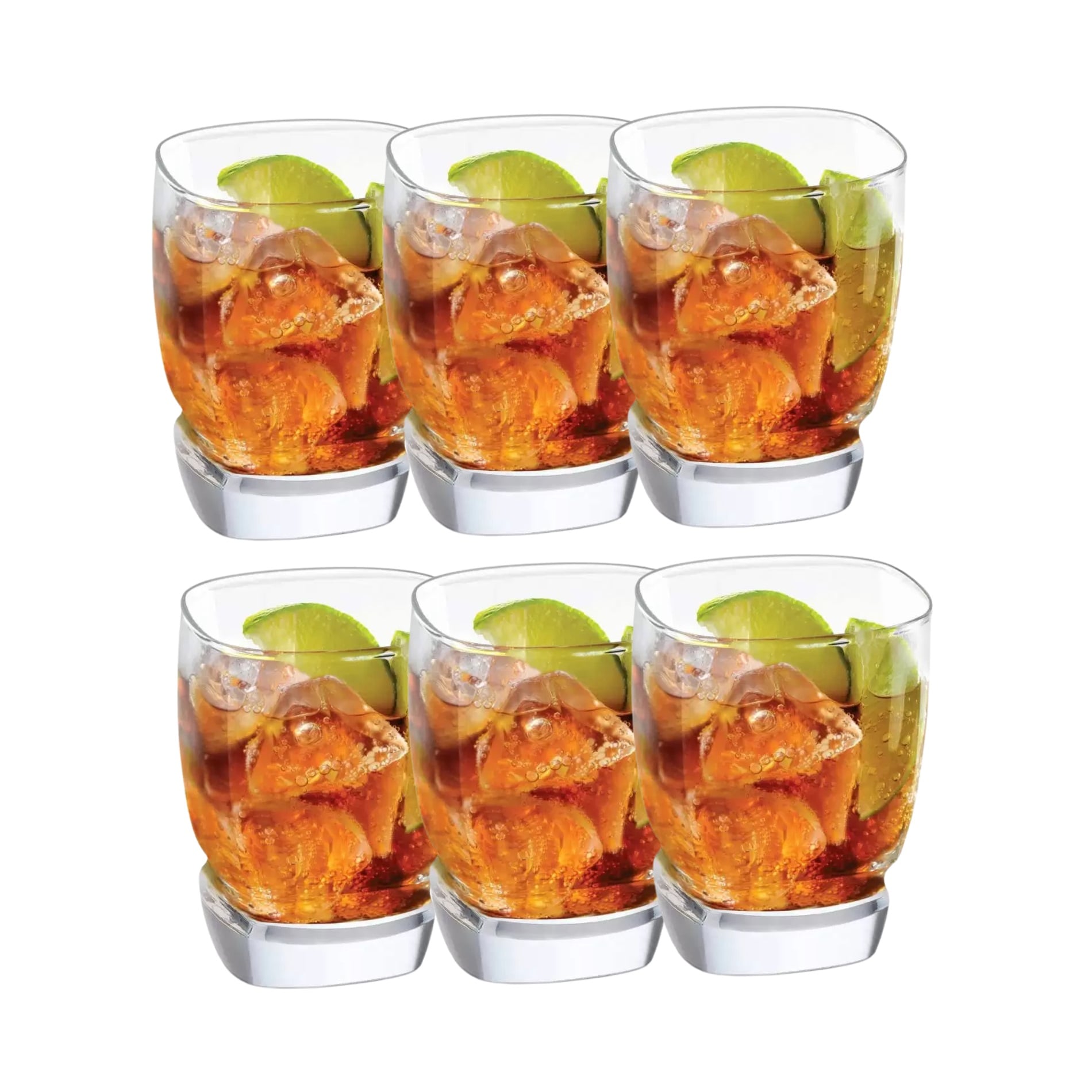 DISPLAY 6 VASOS MODELO VAN GOGH ROCKS BAJO DE 290CC - 1