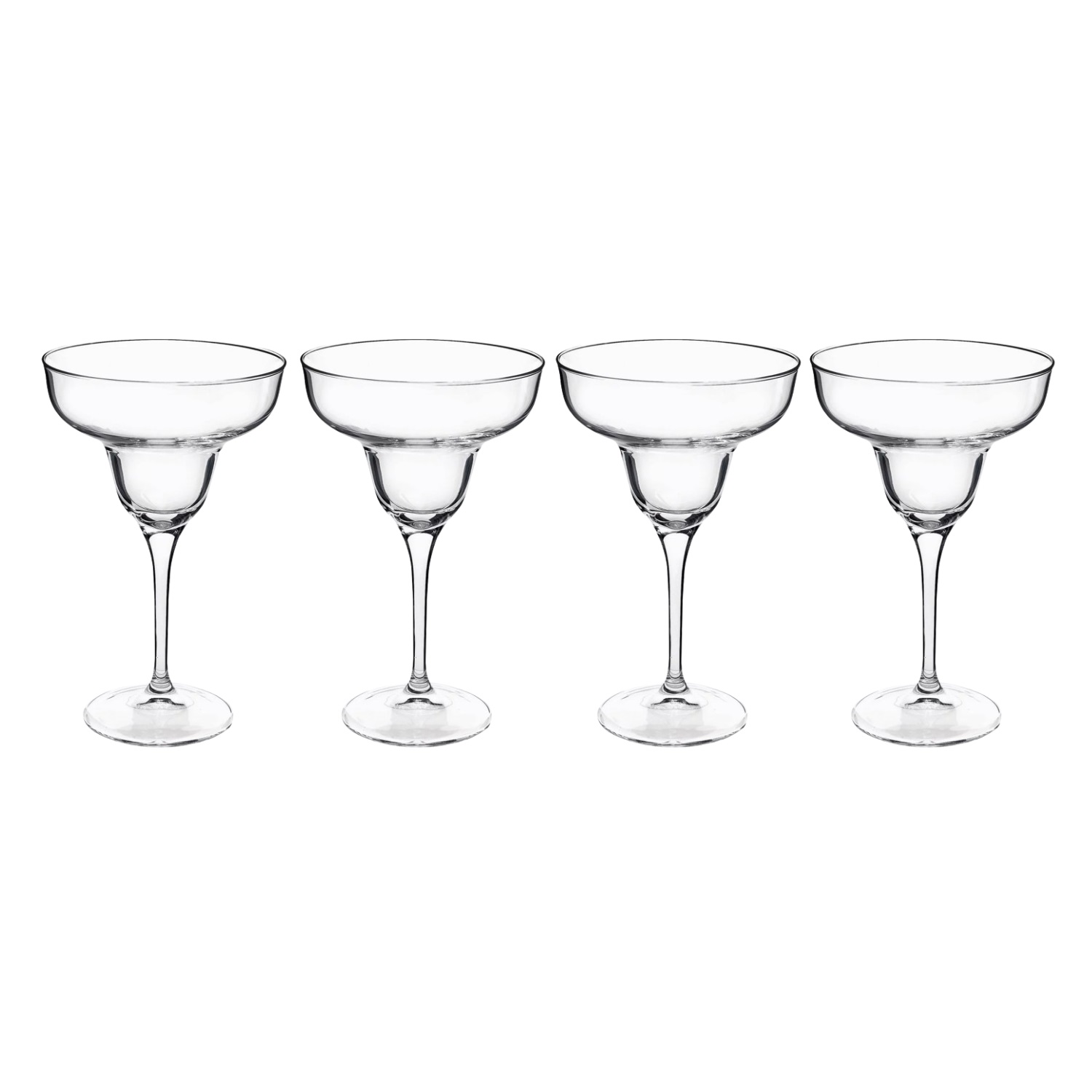 SET 4 COPAS MARGARITA CRISTAR 266ML TRAGOS - 1