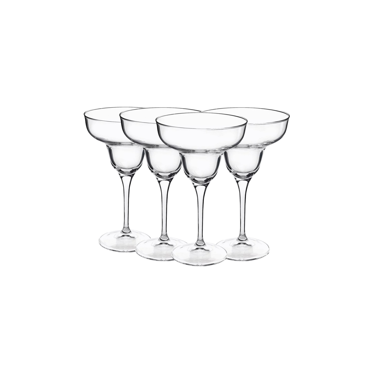 SET 4 COPAS MARGARITA CRISTAR 266ML TRAGOS - 3
