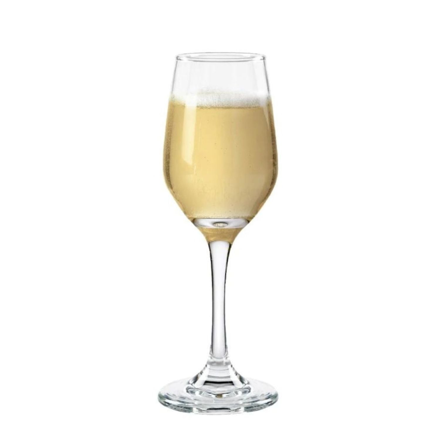 SET 6 COPAS BRUNELLO FLUTE CRISTAR 237ML TRAGOS CELEBRACION - 3