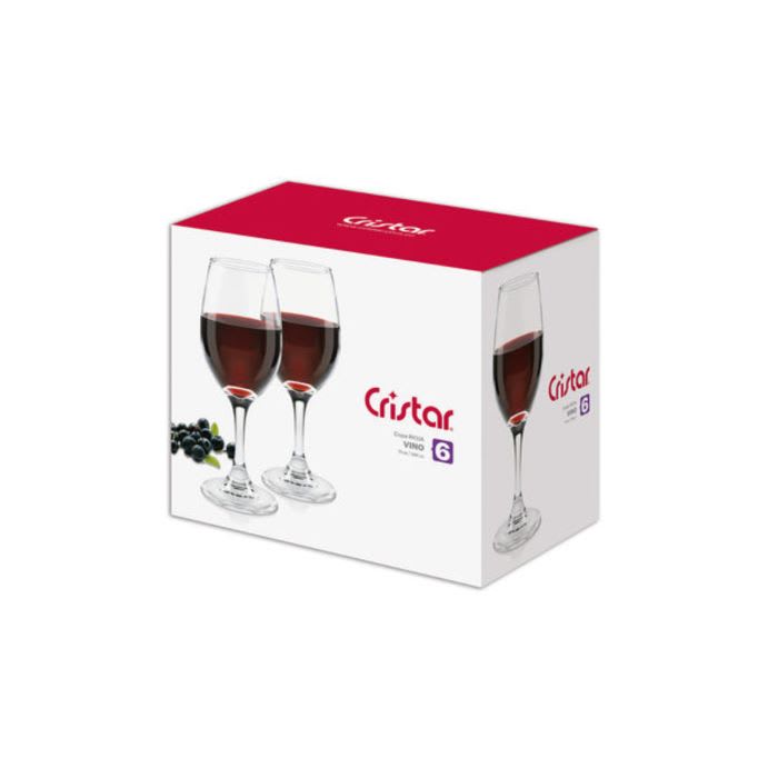 SET 6 COPAS RIOJA 386ML TRAGOS CELEBRACION - 6