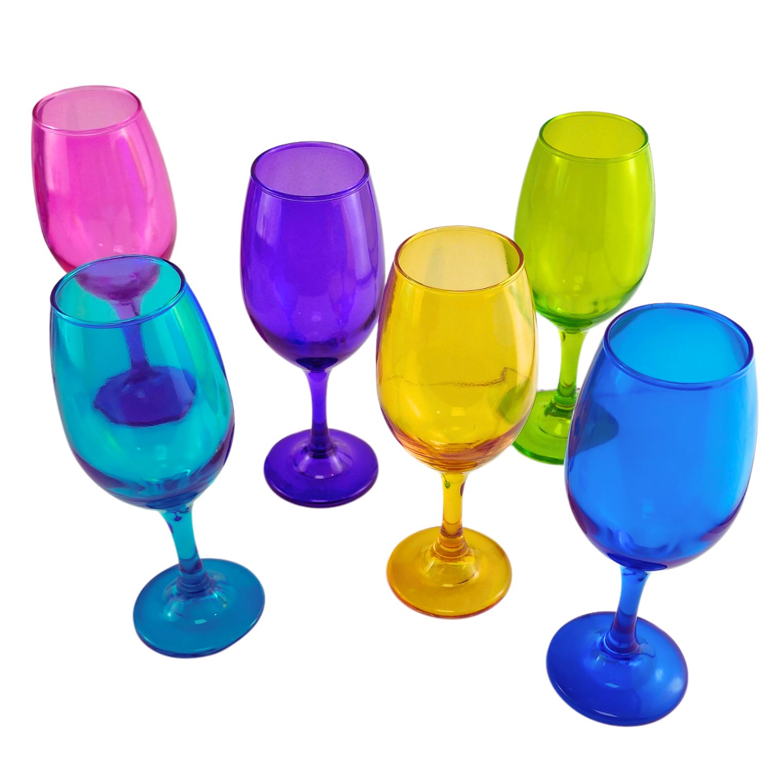 SET 6 COPAS VINO RIOJA FULL 386ML FIESTA CELEBRACION - 2