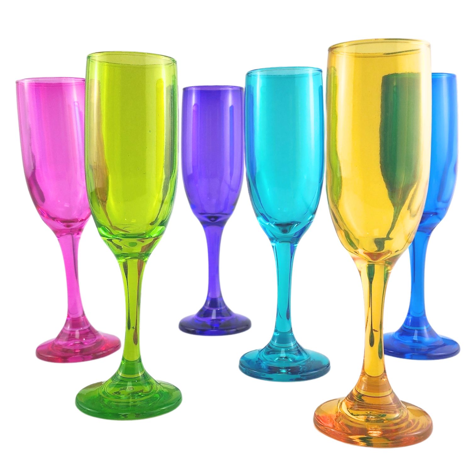 SET 6 COPAS CHAMPAGNE RIOJA FULL 183ML PARA CELEBRACION - 1