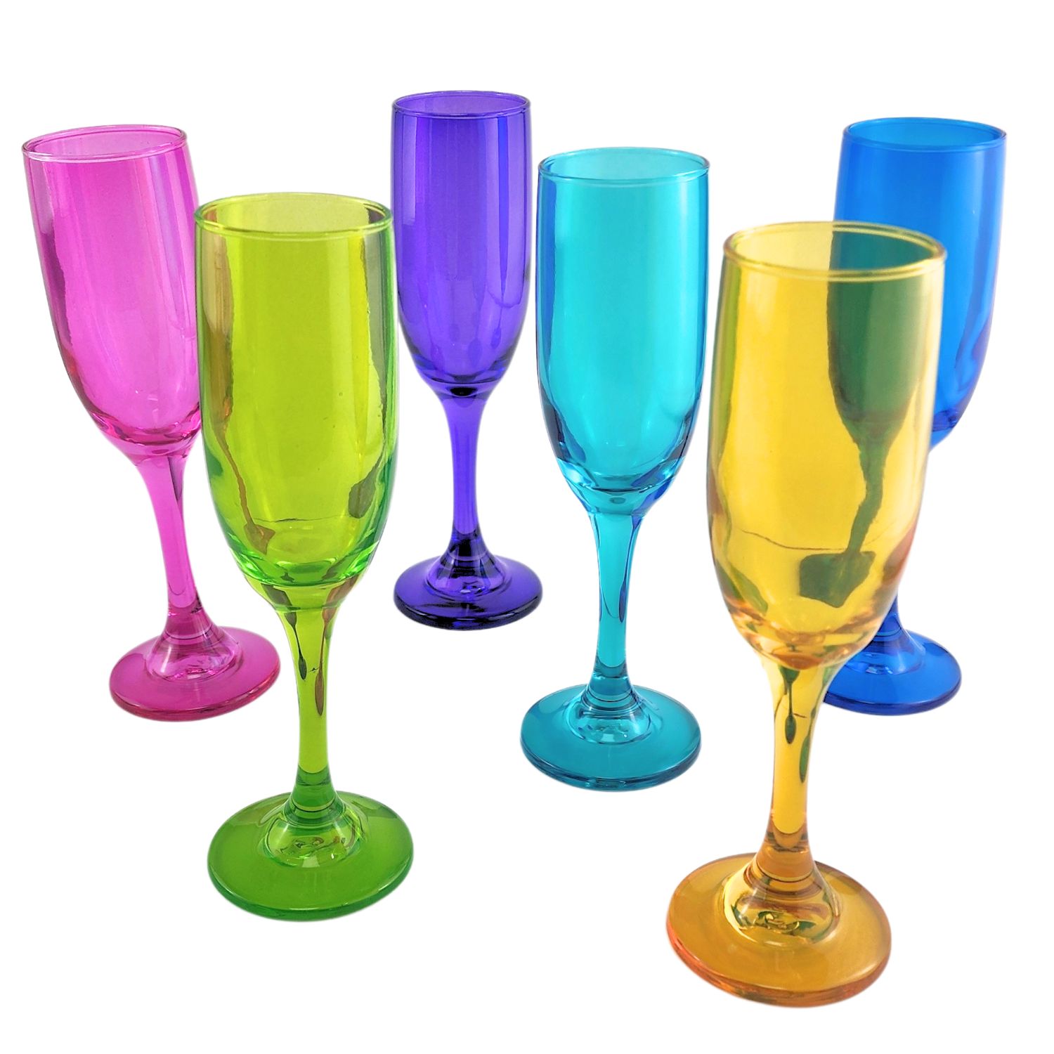 SET 6 COPAS CHAMPAGNE RIOJA FULL 183ML PARA CELEBRACION - 2