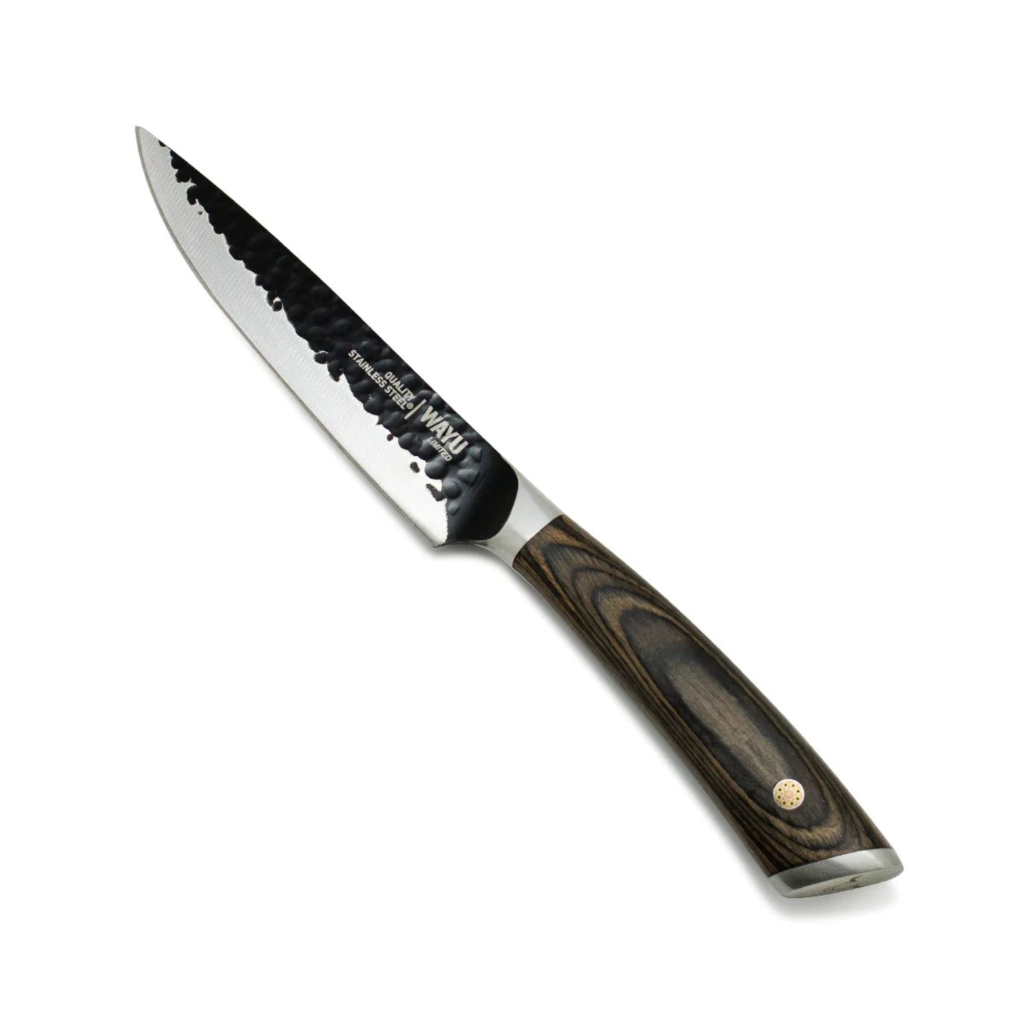 CUCHILLO HAMMER MEDIANO WAYU 25CM ACERO COCINA - 5