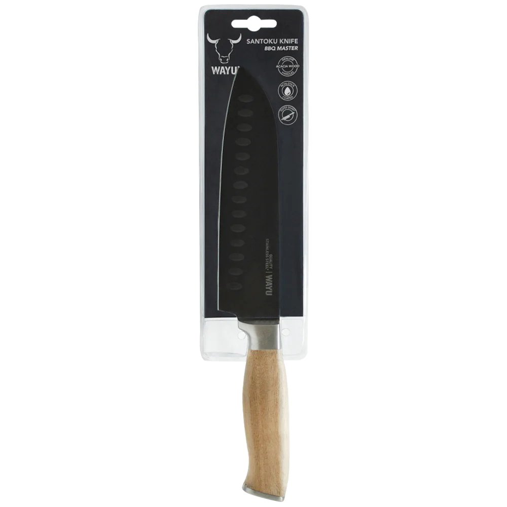 CUCHILLO SANTOKU WAYU 30CM ACERO ANTIADHERENTE - 3