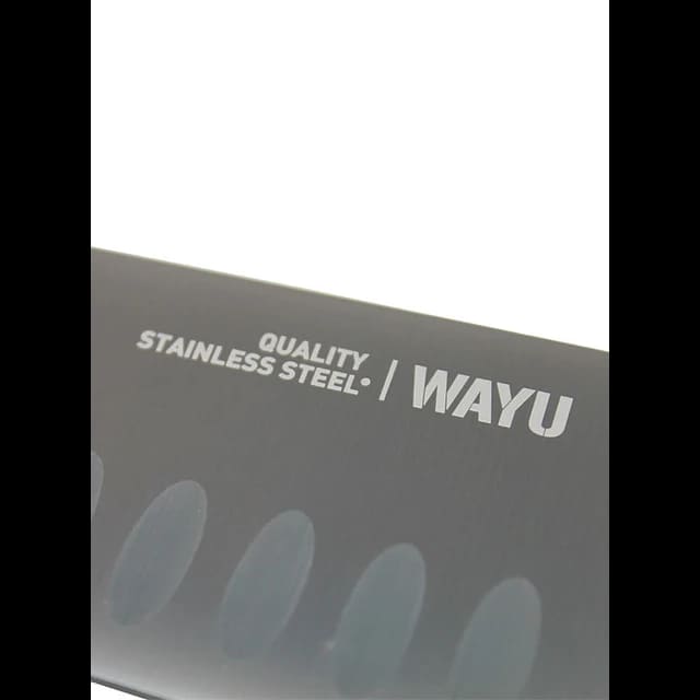 CUCHILLO SANTOKU WAYU 30CM ACERO ANTIADHERENTE - 5