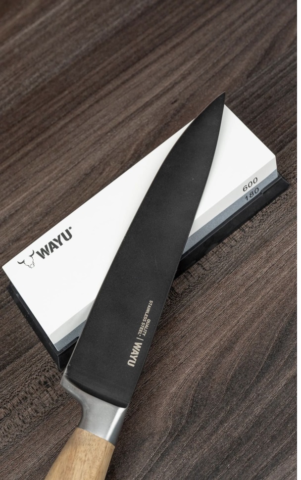 CUCHILLO SANTOKU WAYU 30CM ACERO ANTIADHERENTE - 6