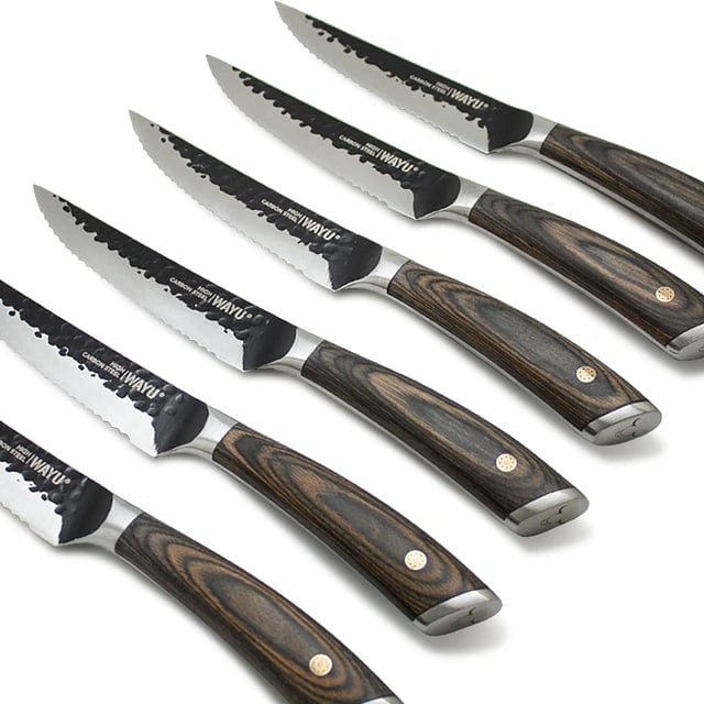 SET 6 CUCHILLOS HAMMER COLLECTION WAYU COCINA HOGAR - 2