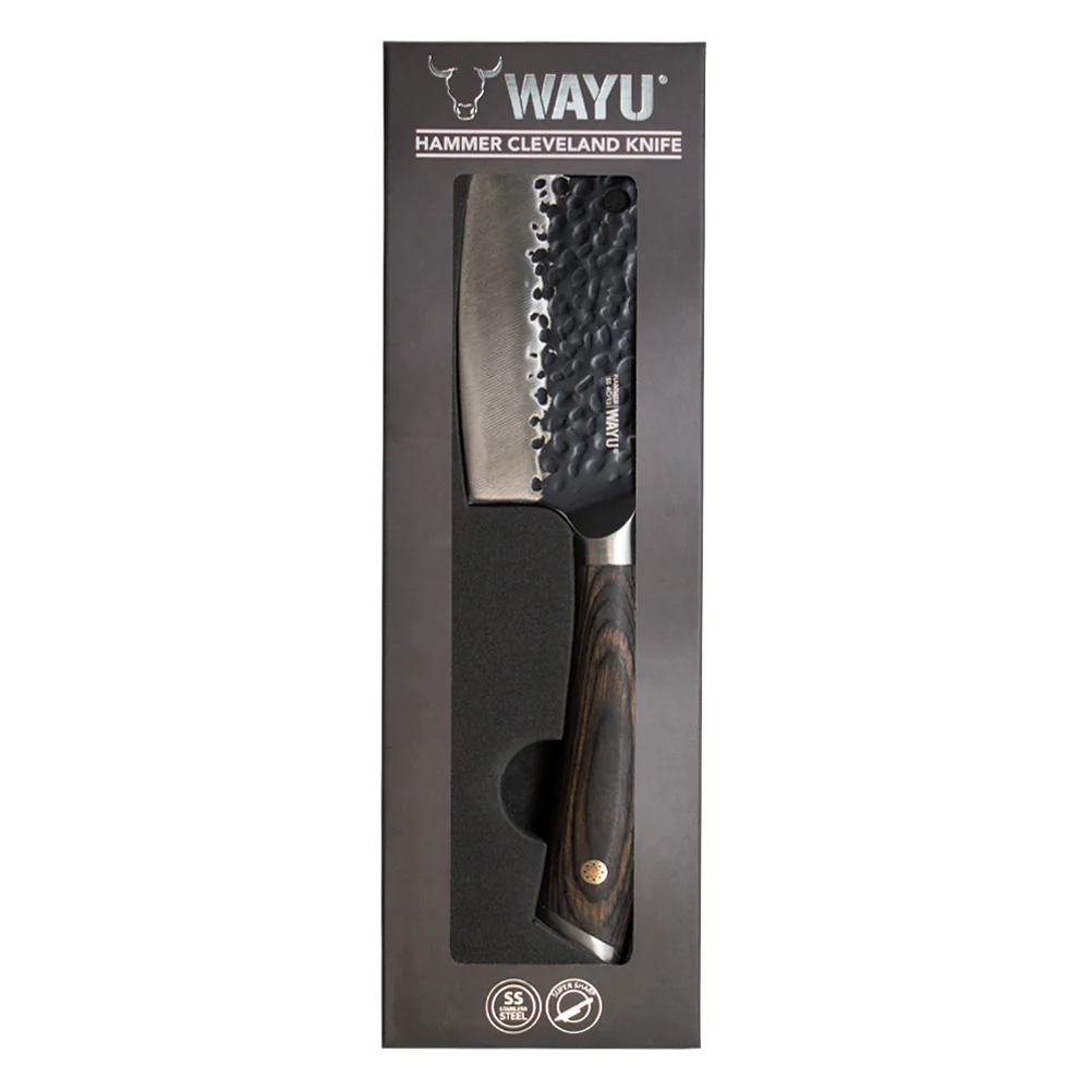 CUCHILLO HAMMER HACHA CLEVELAND 33CM WAYU LIMITED COCINA ASADO - 5