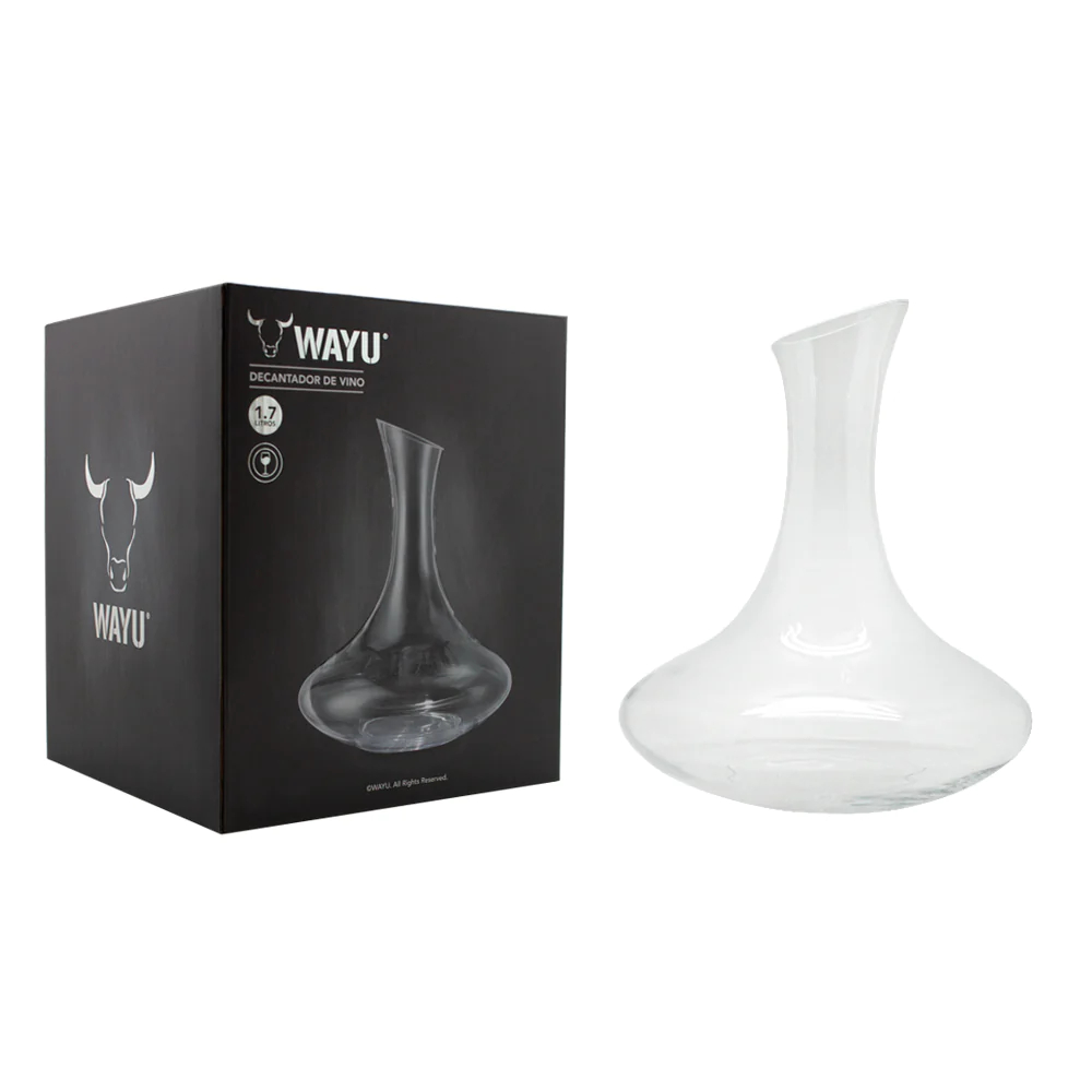 DECANTADOR AIREADOR VINO 1,7 LITROS WAYU CRISTAL PREMIUM - 3
