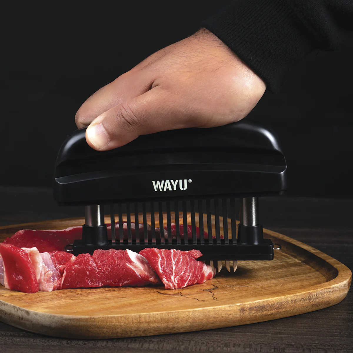 ABLANDADOR DE CARNES FILETE GOURMET 15CM WAYU COCINA ASADO - 5