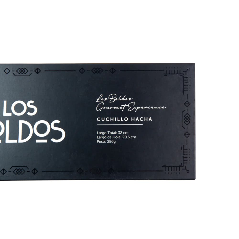CUCHILLO HACHA LOS BOLDOS ACERO INOXIDABLE CARNICERO COCINA 420g - 8