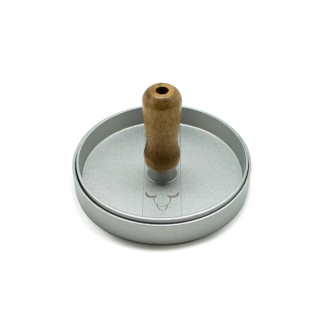 PRENSA MOLDE PARA HAMBURGUESAS 11,3CM COCINA WAYU ASADO BBQ - 2