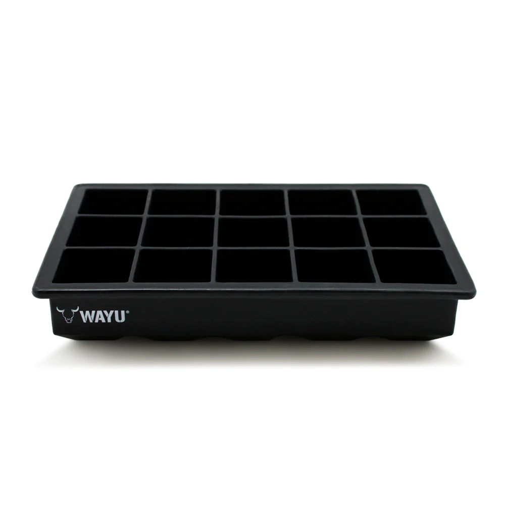 CUBETA DE HIELO MOLDE SILICONA WAYU PEQUEÑA PARA 15 CUBOS - 2