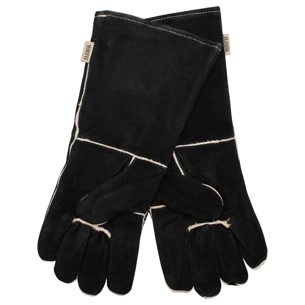 2 GUANTES DE CUERO PARRILLERO WAYU ALTA TEMPERATURA LIMITAD - 3