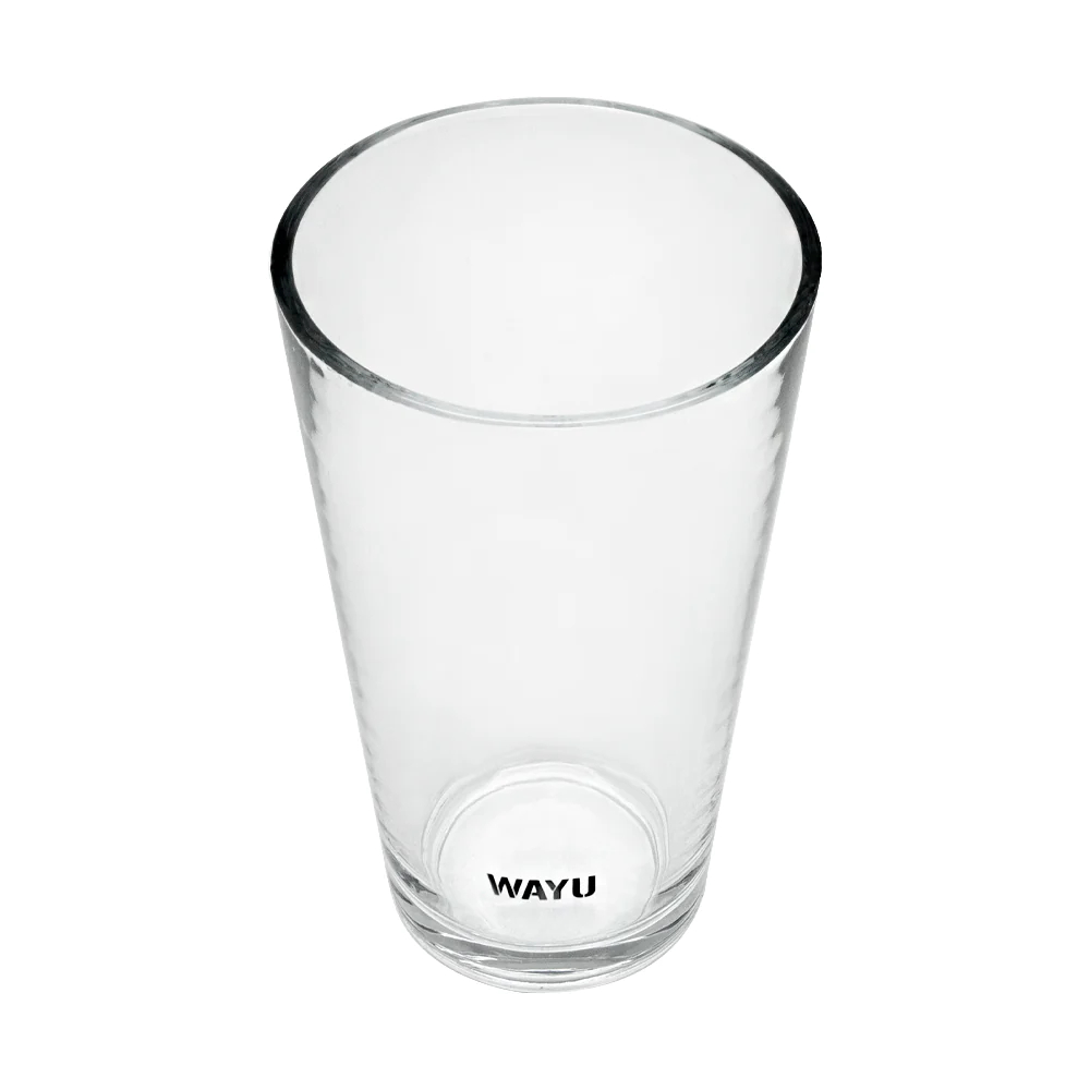 SET 4 VASOS WAYU VIDRIO GRUESO 475ML CRYSTAL GLASS BEBIDA JUGO - 2