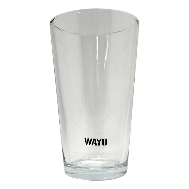SET 4 VASOS WAYU VIDRIO GRUESO 475ML CRYSTAL GLASS BEBIDA JUGO - 3