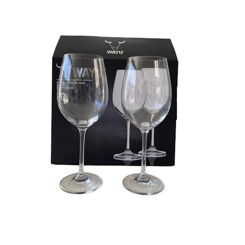 SET 6 COPAS VINO 685ML WAYU COCTEL CRISTAL BAR OCACIONES - 4