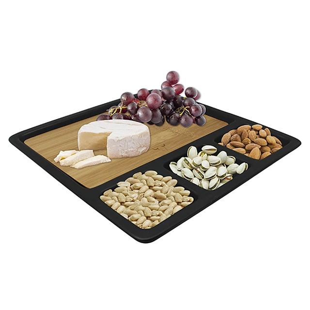 TABLA APERITIVO MADERA CERAMICA DEMONTABLE WAYU M 25X11CM - 5