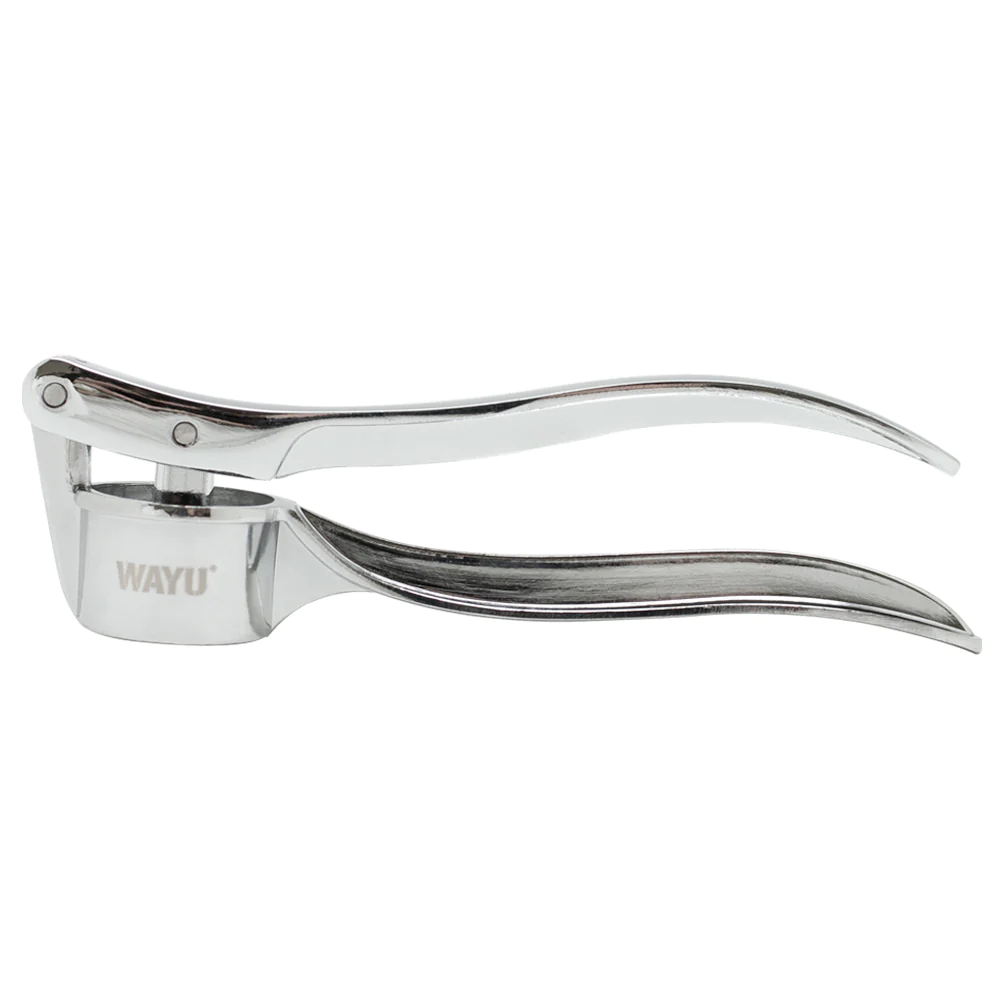 MOLEDOR PRENSADOR TRITURADOR DE AJO WAYU COCINA ACERO INOXIDABLE - 1