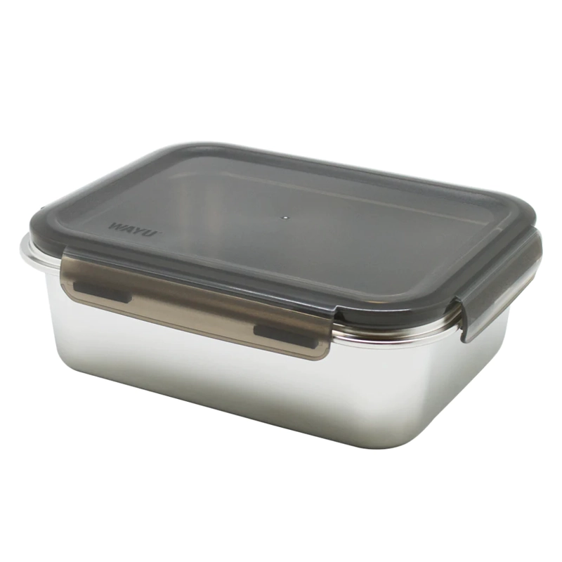 CONTENEDOR HERME TICO WAYU ACERO MICROSAFE 2250ML PREMIUM - 4