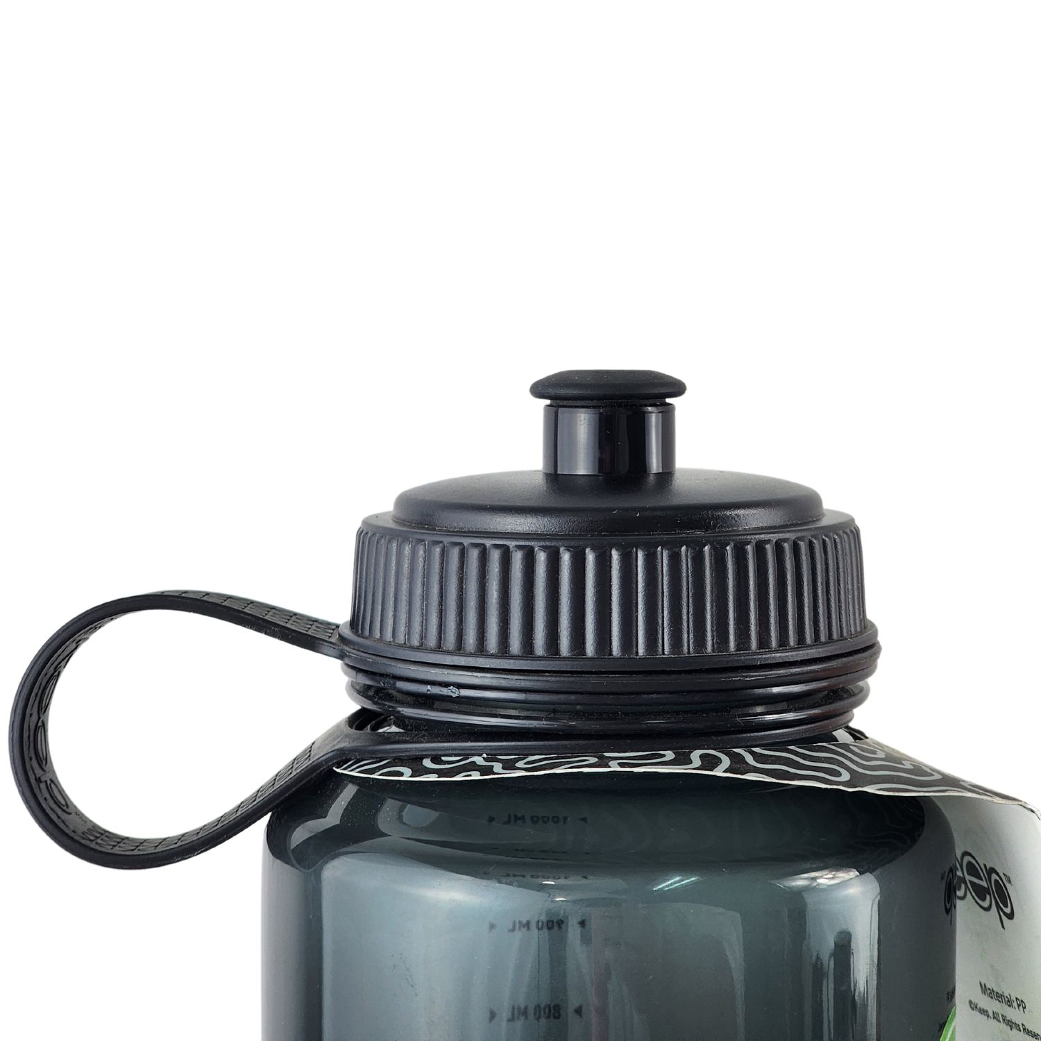 BOTELLA KEEP 1 LITRO SPORT GYM EJERCICIO NEGRO - 7