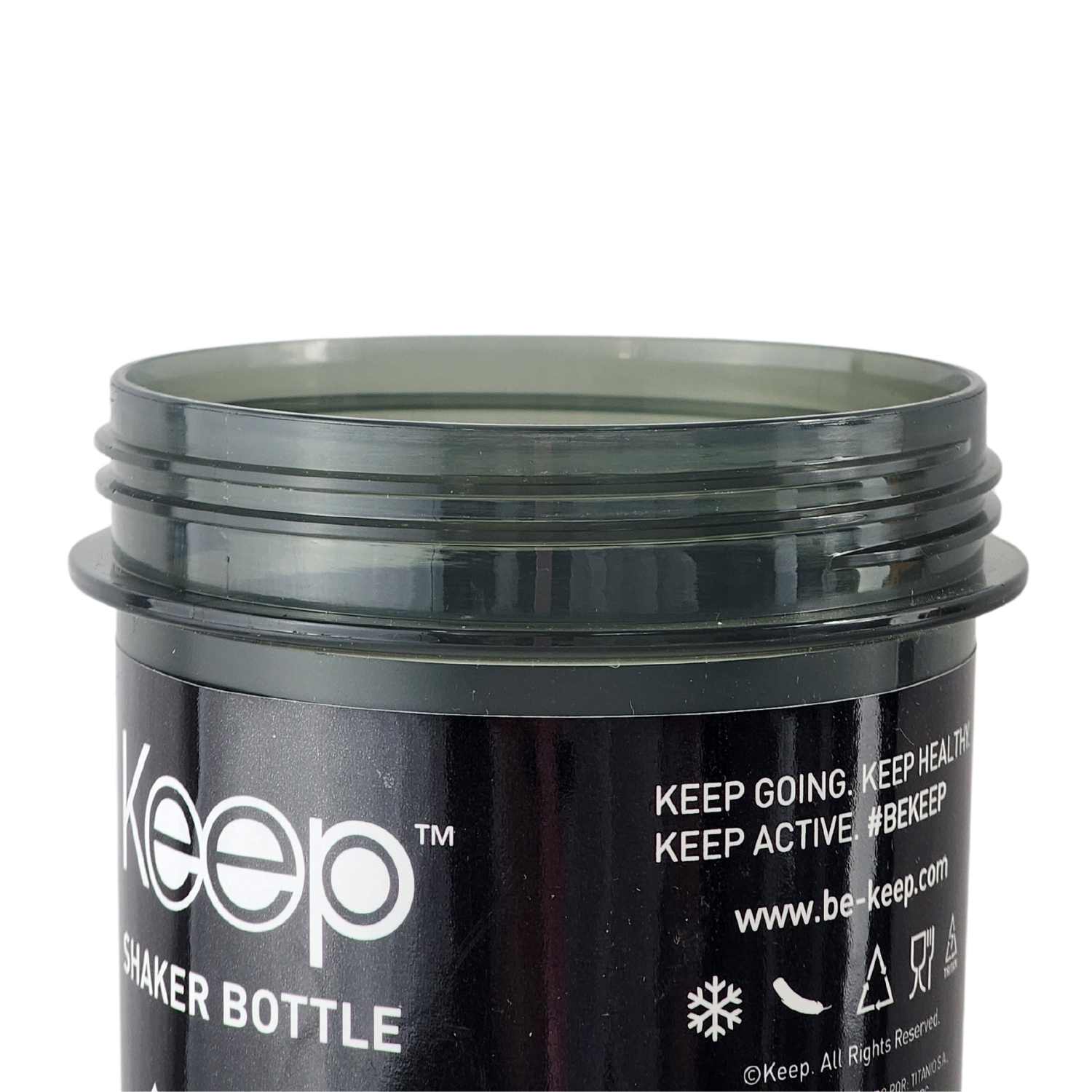BOTELLA SHAKER KEEP 700ML SPORT OUTDOOR GIMNASIO TURQUESA - 5