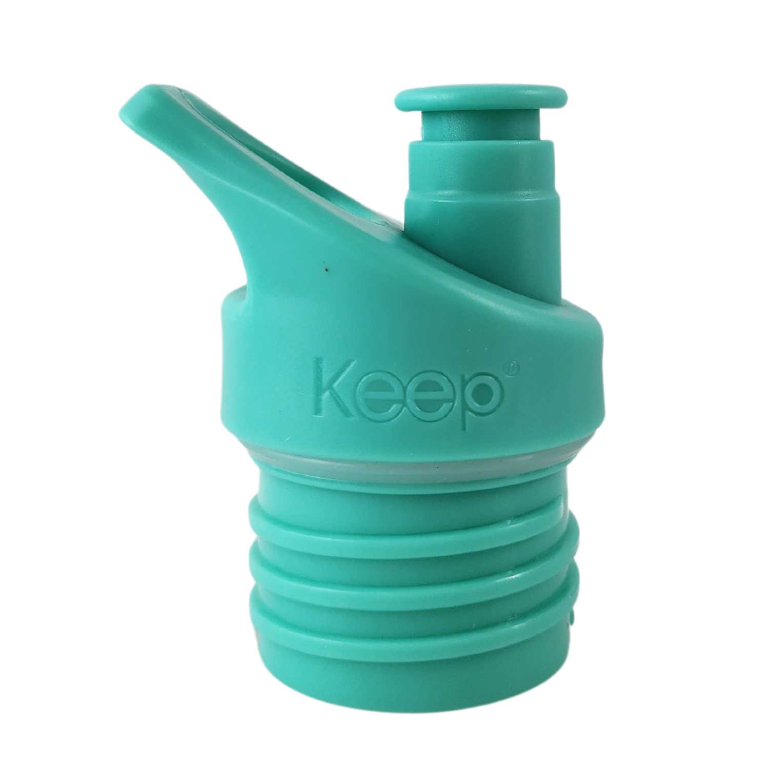 BOTELLA METALICA KEEP 600ML KEEP BEBIDAS DEPORTE TURQUESA - 6