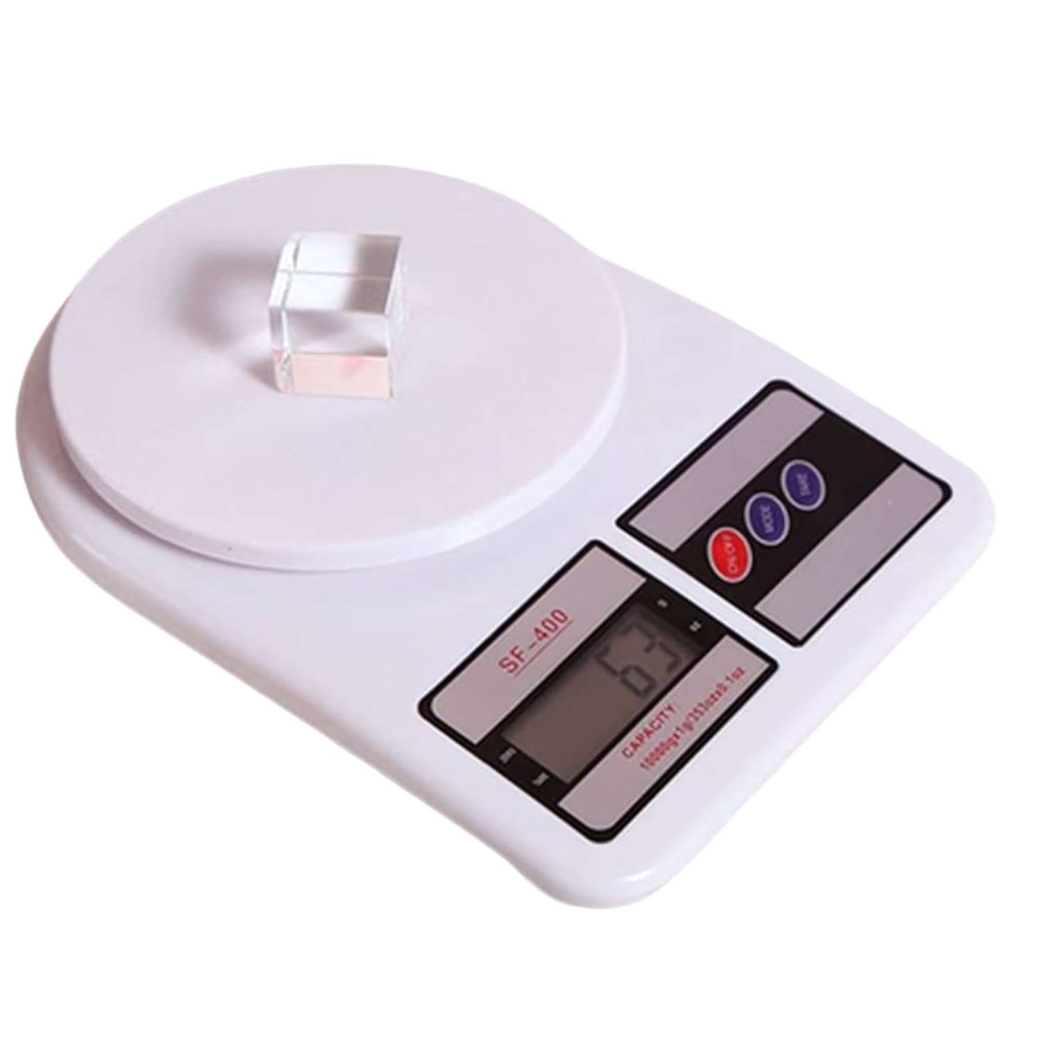 BALANZA PESA DIGITAL COCINA COMERCIO HASTA 10KG PANTALLA LCD - 3