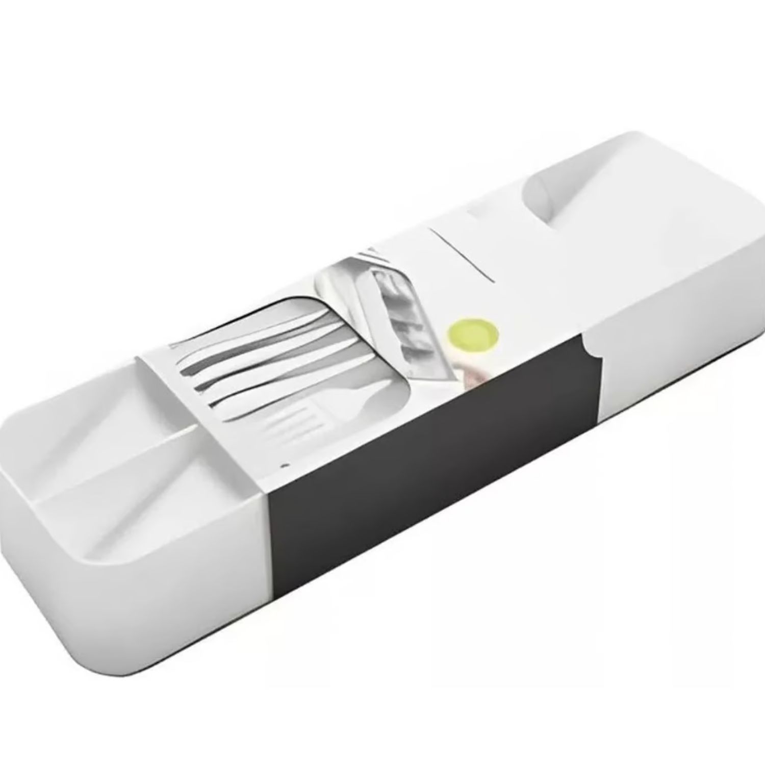 Enders Organizador De Cocina Como Bandeja De Cubiertos De Silicona - Soporte Utensilios Cocina Y Cubiertos Para Bandeja Lateral De Barbacoa Resistente Al Calor Y Lavable #8815