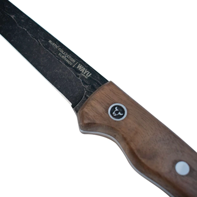 CUCHILLO UTILIY WAYU CON FUNDA RUSTIC COLECCTION COCINA - 2